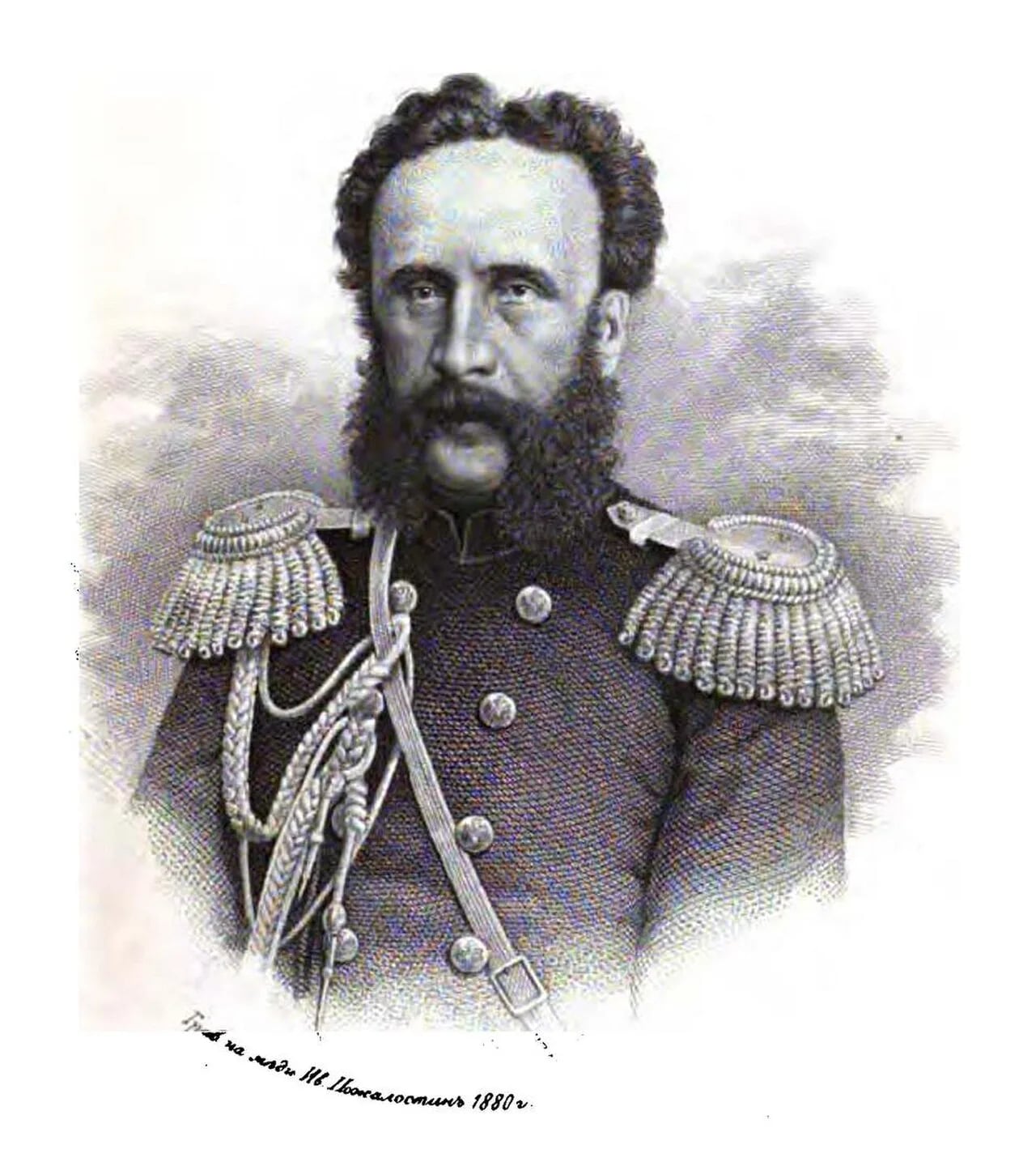 Portrait of Peter Karlowitsch von Uslar (1816–1875) – memorial page