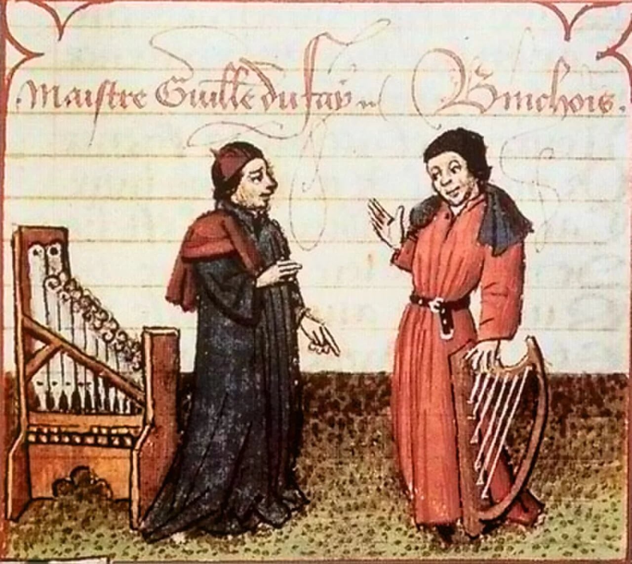 Portrait of Guillaume Dufay (1397–1474) – memorial page