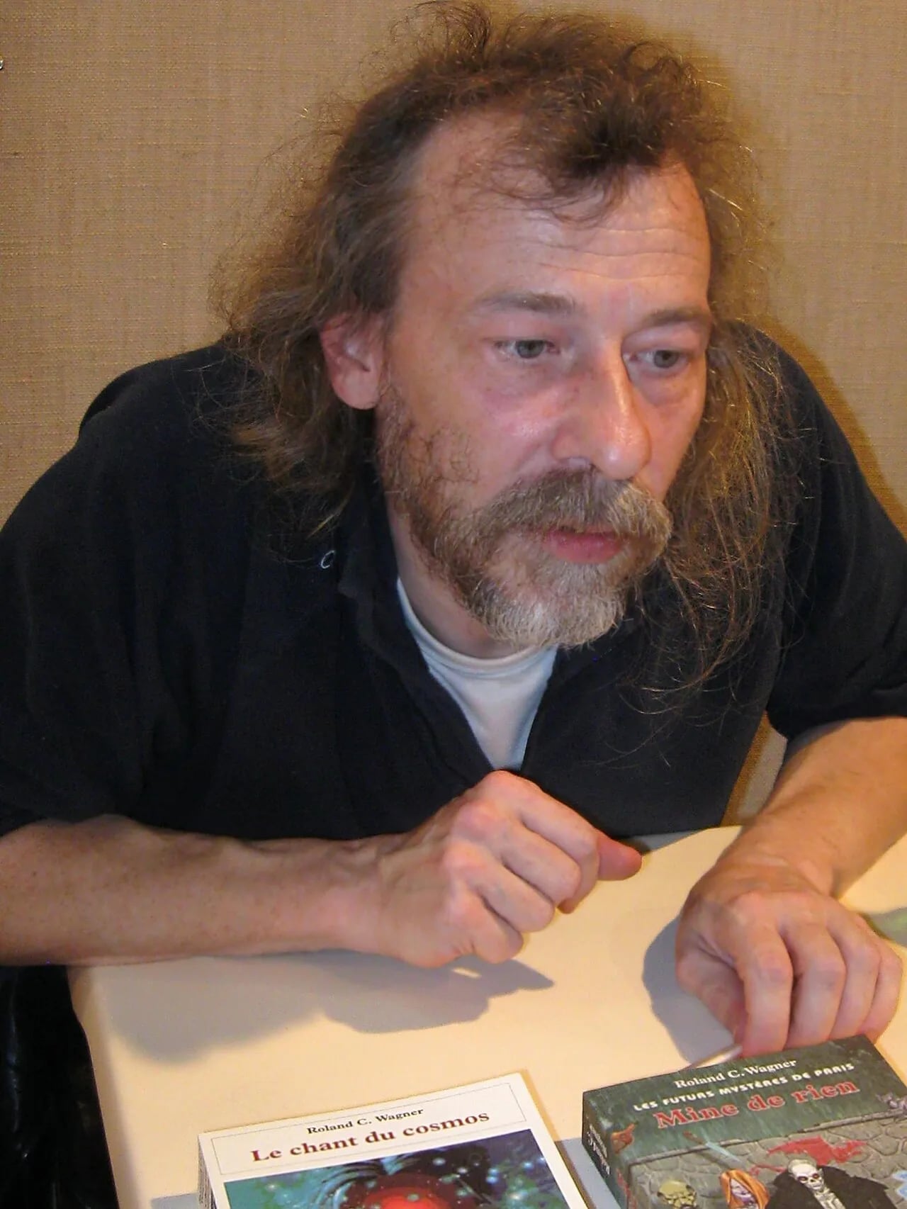 Portrait of Roland C. Wagner (1960–2012) – memorial page