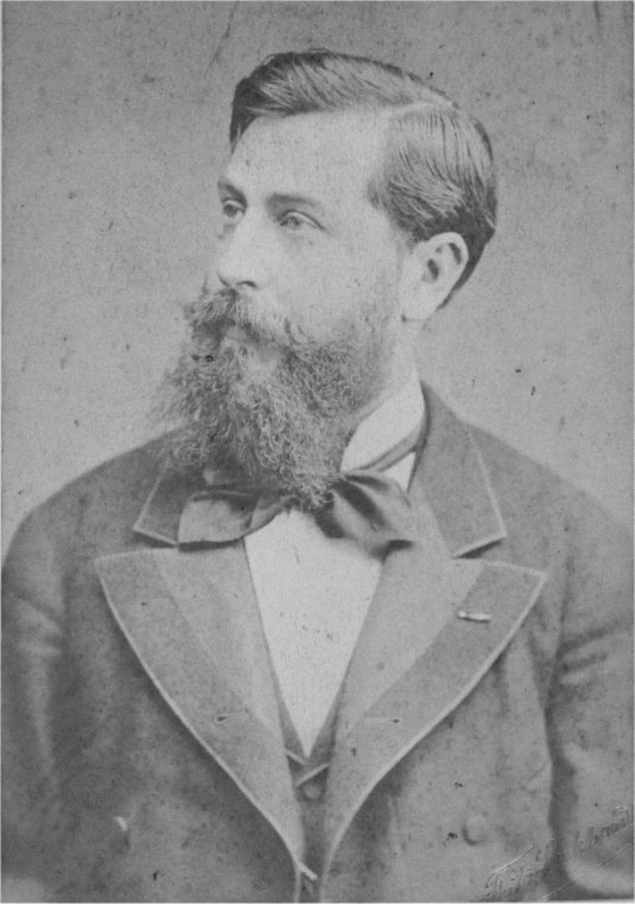 Porträt von Léo Delibes (1836–1891) – Gedenkseite