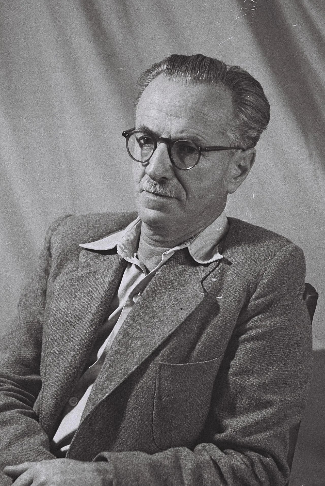 Porträt von Jisra’el Bar Jehuda (1895–1965) – Gedenkseite