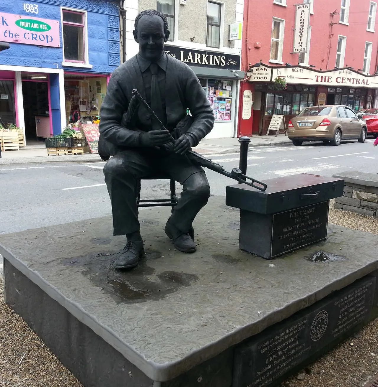 Porträt von Willie Clancy (1918–1973) – Gedenkseite