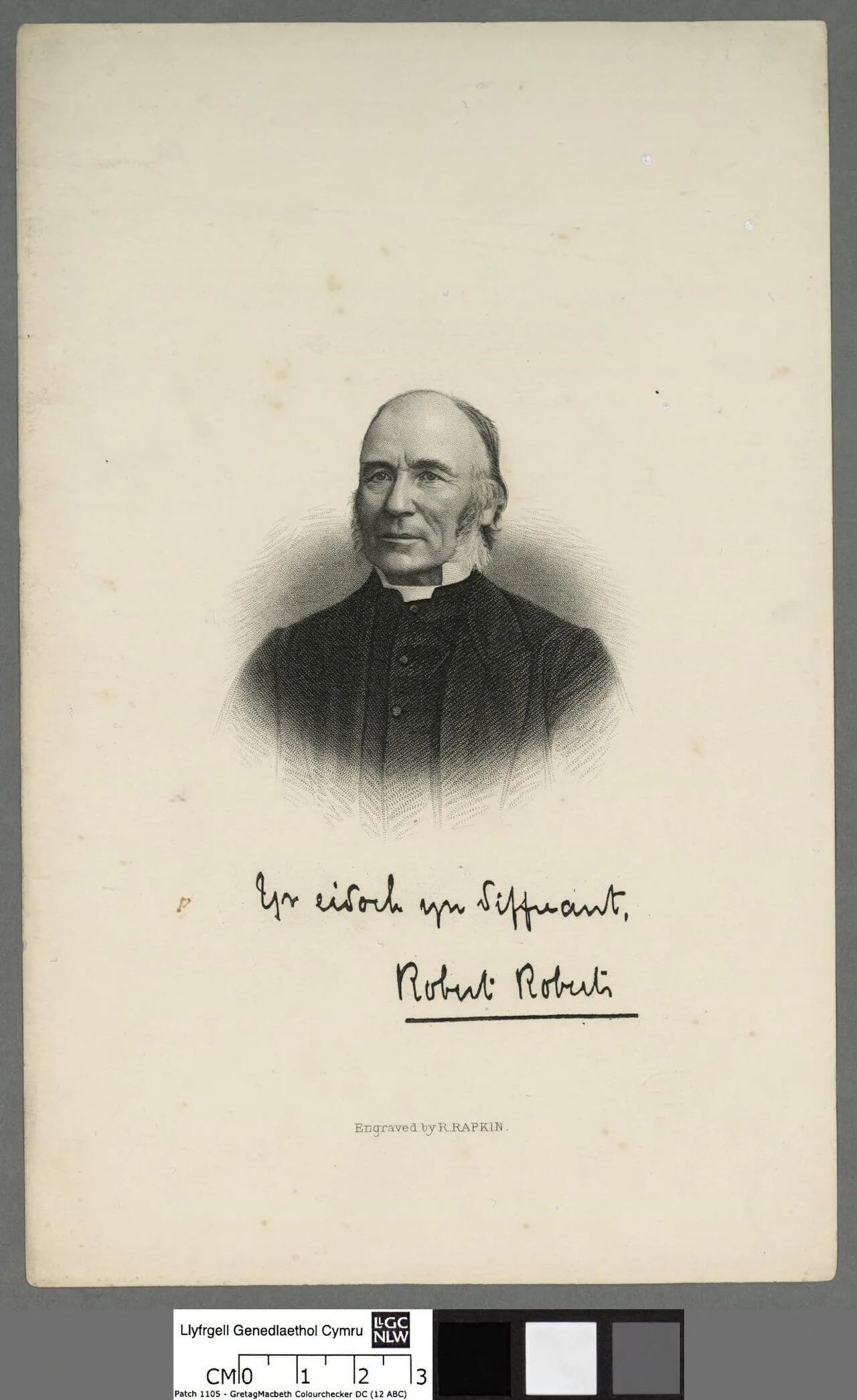 Porträt von Robert Roberts (1774–1849) – Gedenkseite