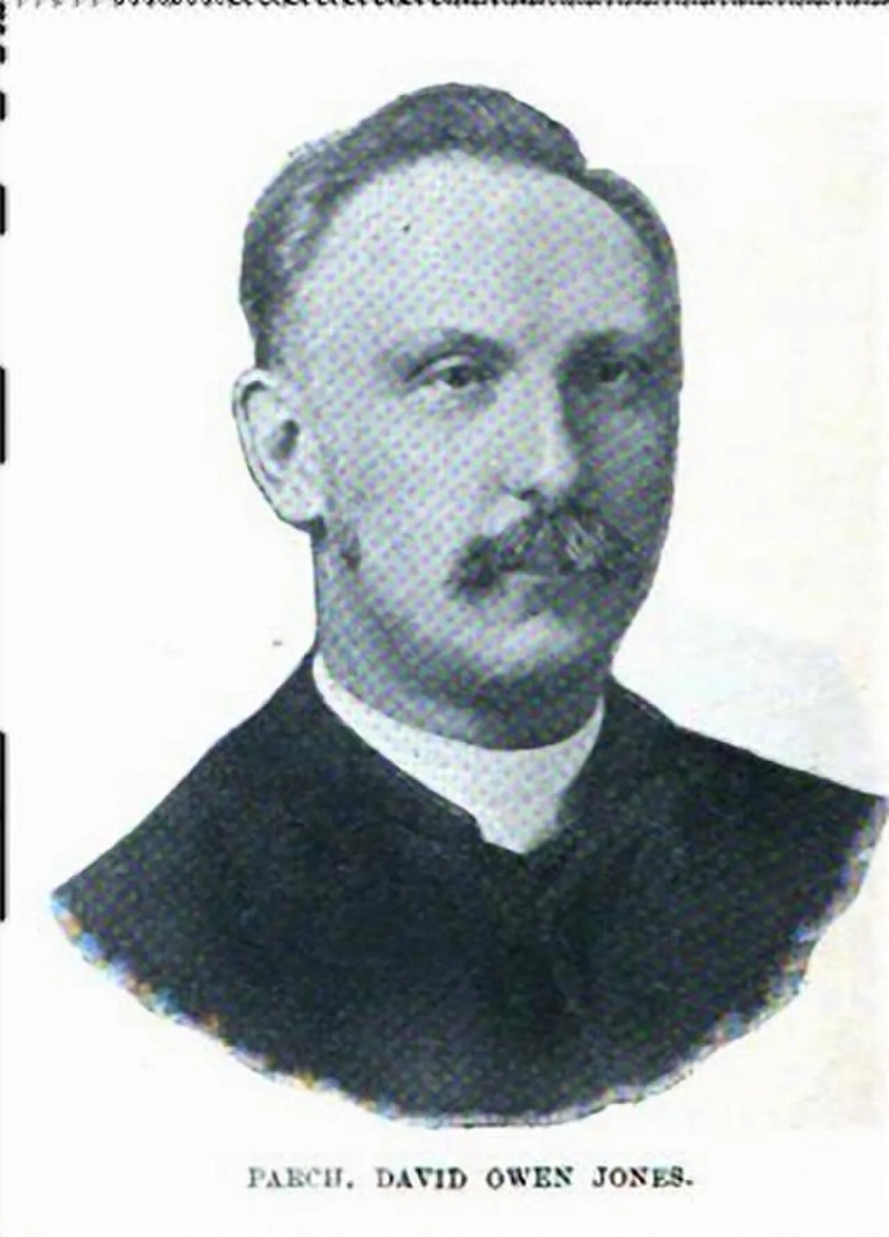 Porträt von David Owen Jones (1856–1903) – Gedenkseite