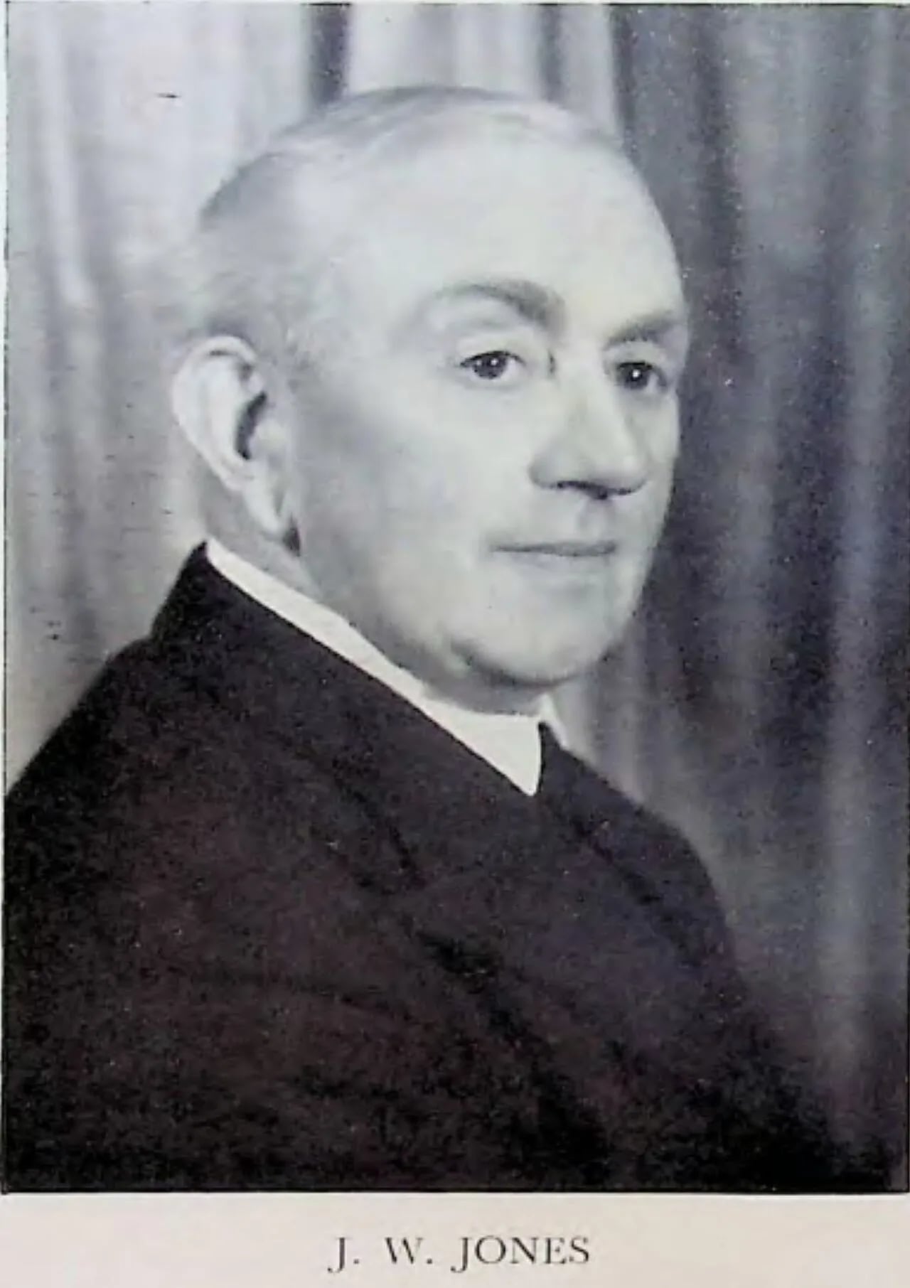 Portrait of John William Jones (1883–1954) – memorial page