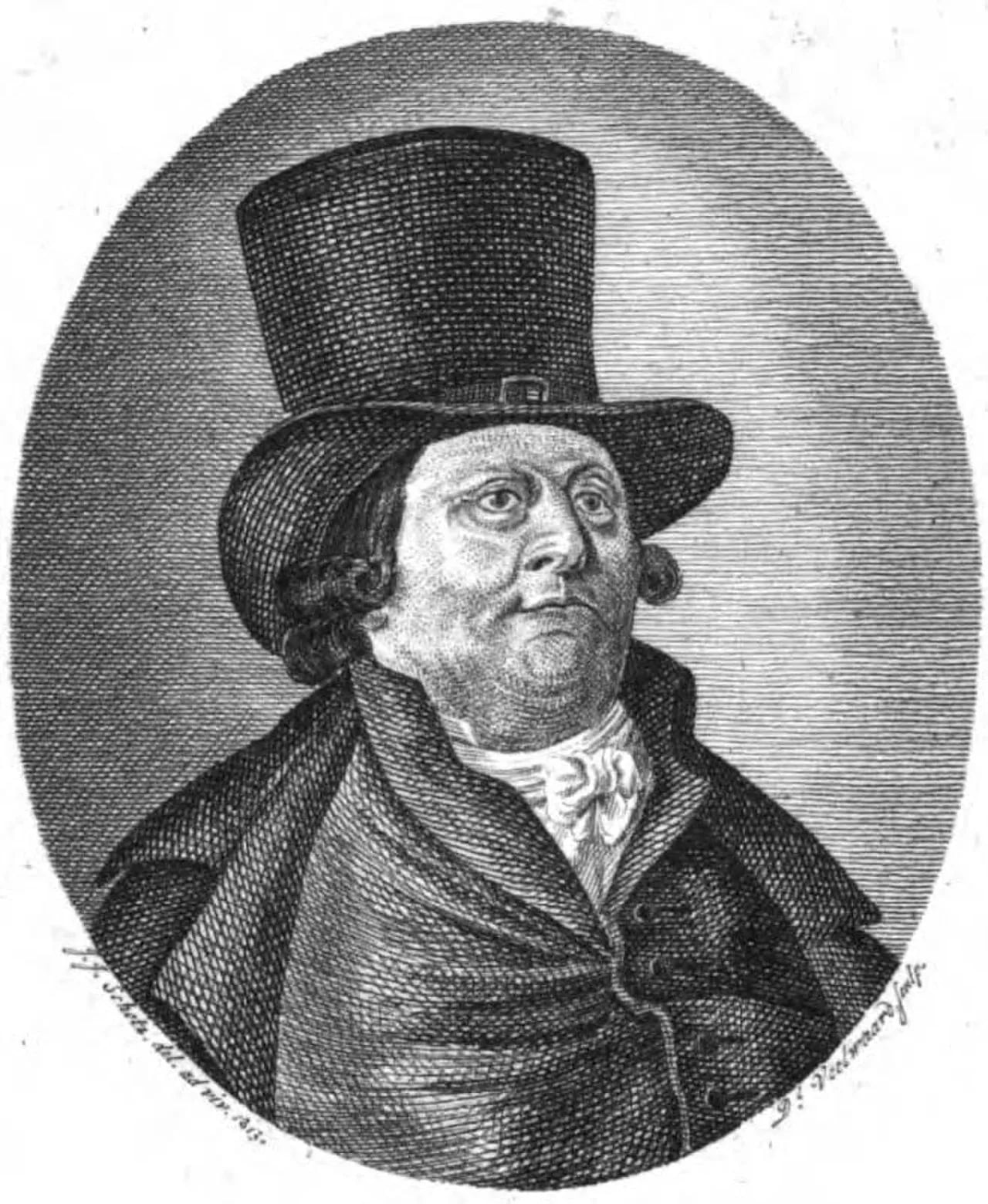 Porträt von Hidde Dirks Kat (1747–1824) – Gedenkseite