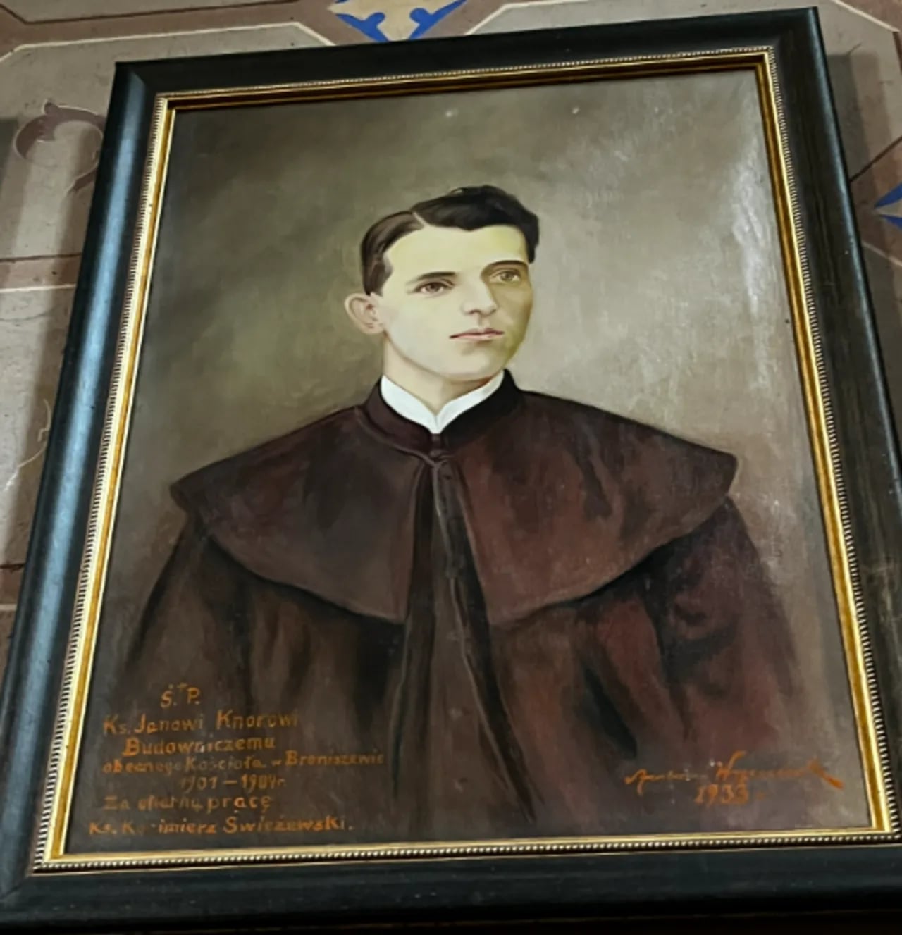 Porträt von Jan Knorr (1868–1924) – Gedenkseite