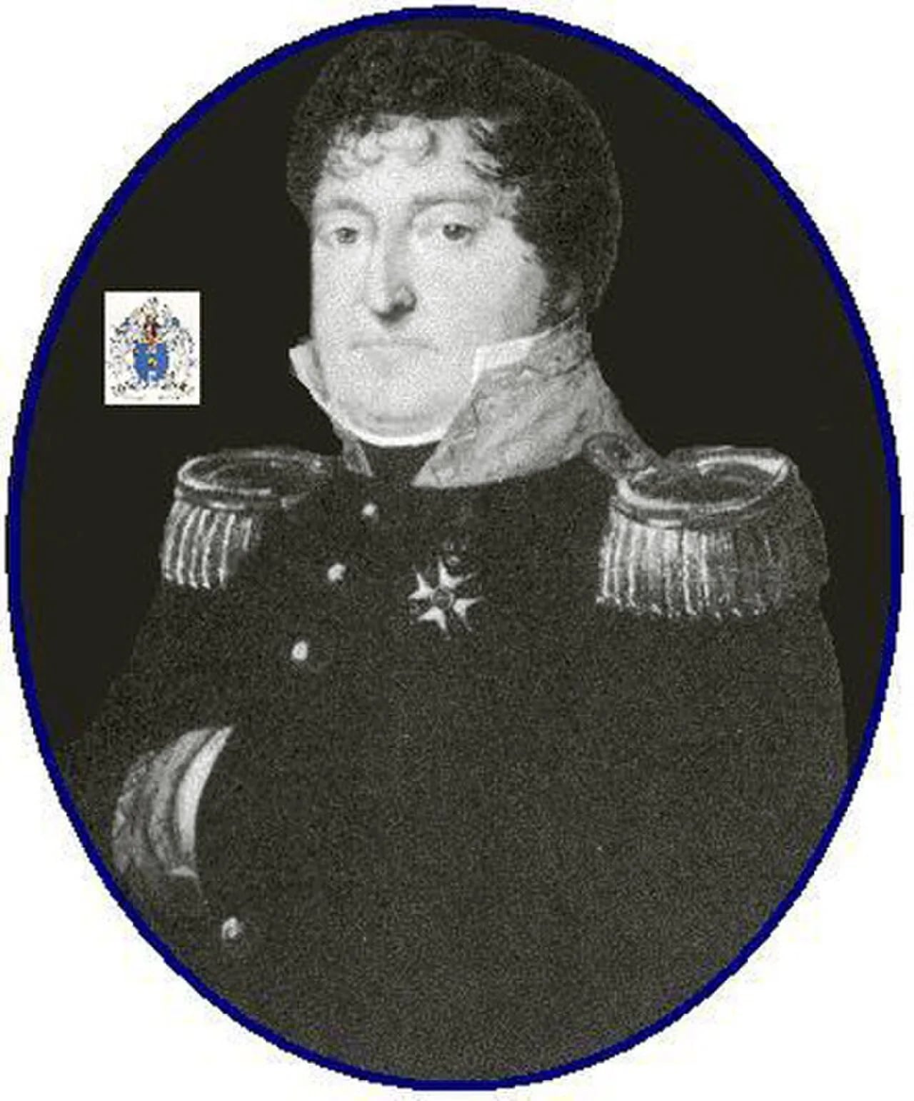 Porträt von Johannes Galenus fan Sytzama (1767–1839) – Gedenkseite