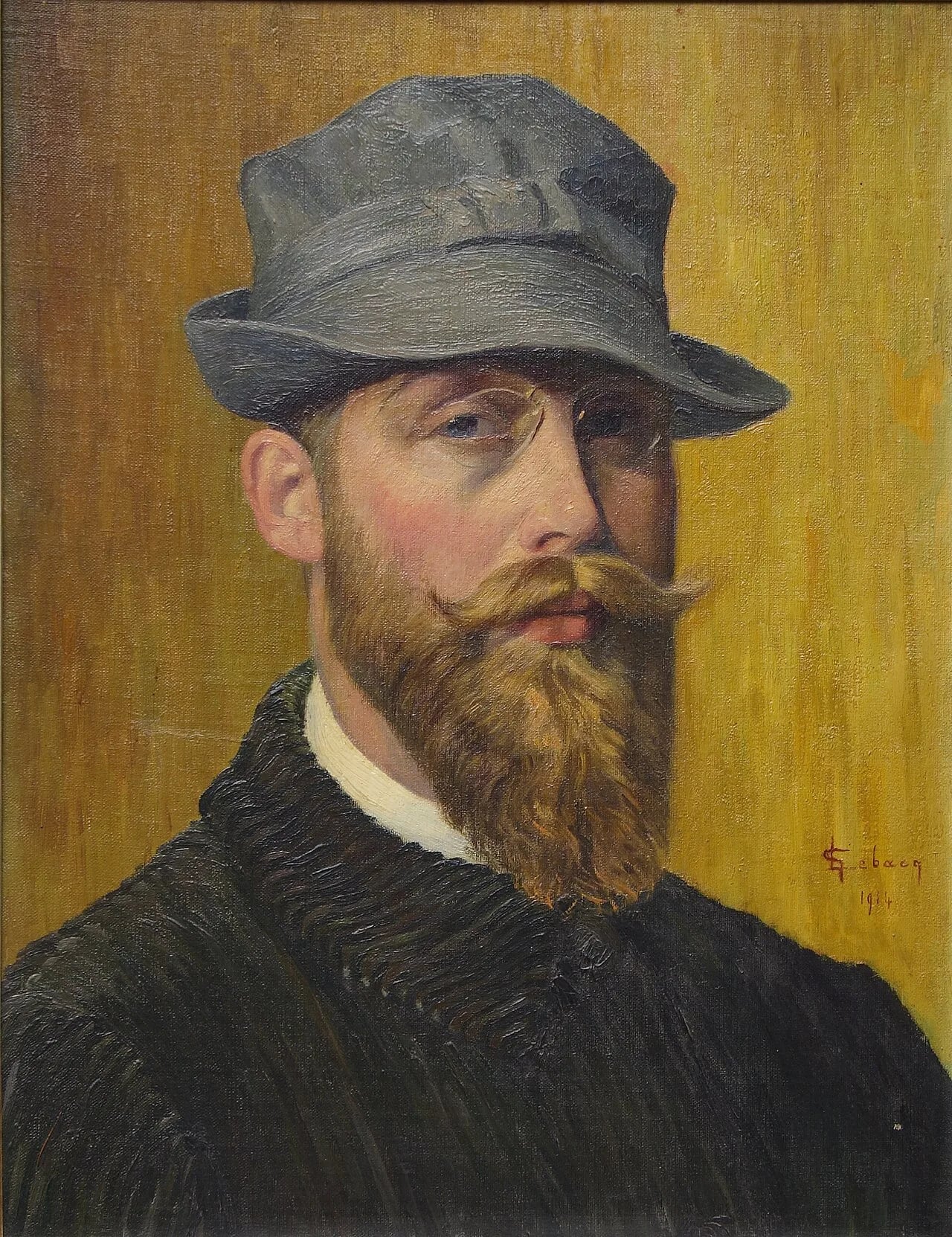 Portrait of Georges Emile Lebacq (1876–1950) – memorial page