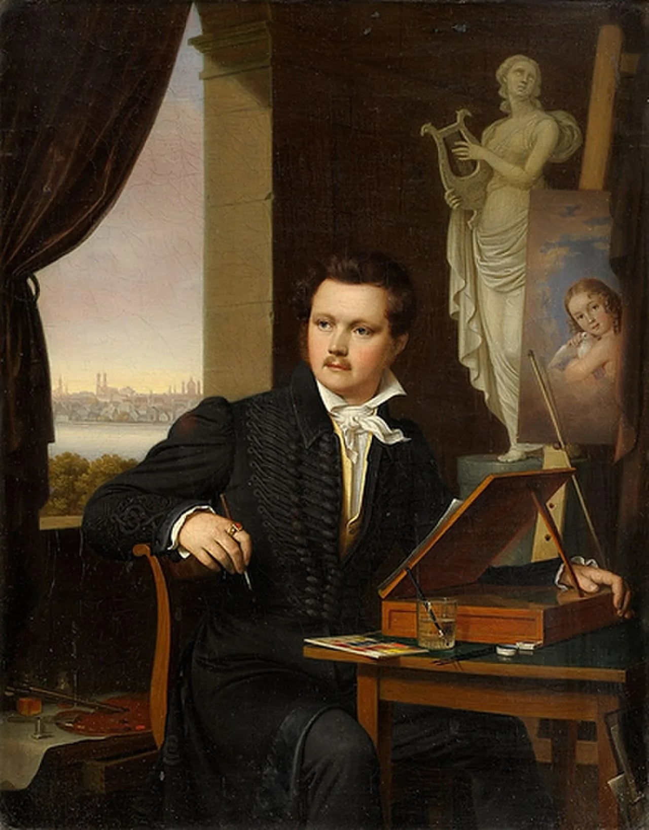Porträt von Peter von Rausch (1793–1865) – Gedenkseite