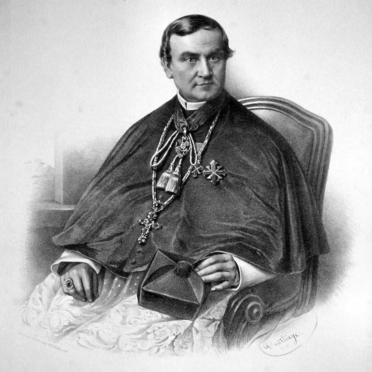 Porträt von Berthold Fröschel (1813–1882) – Gedenkseite