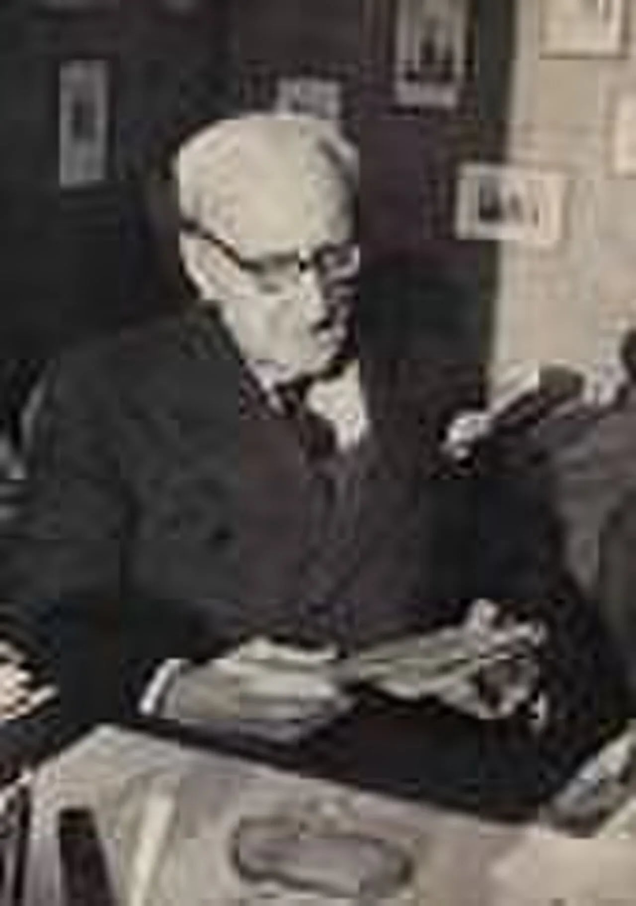 Porträt von Roger Cousinet (1881–1973) – Gedenkseite