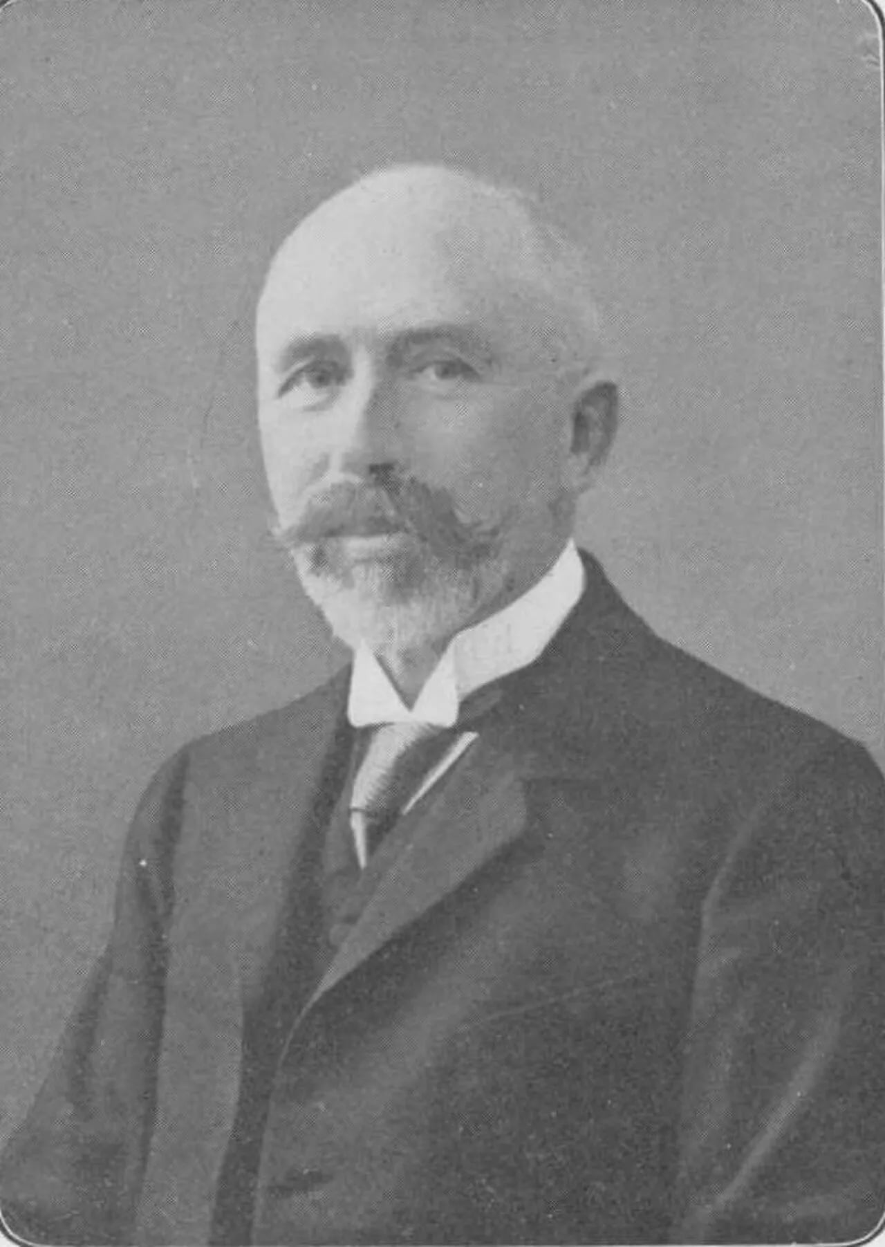 Porträt von Louis van der Maesen de Sombreff (1854–1926) – Gedenkseite