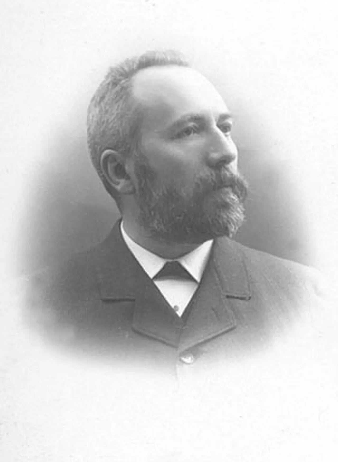 Porträt von Theodorus Everhardus Franciscus Heerkens (1854–1909) – Gedenkseite