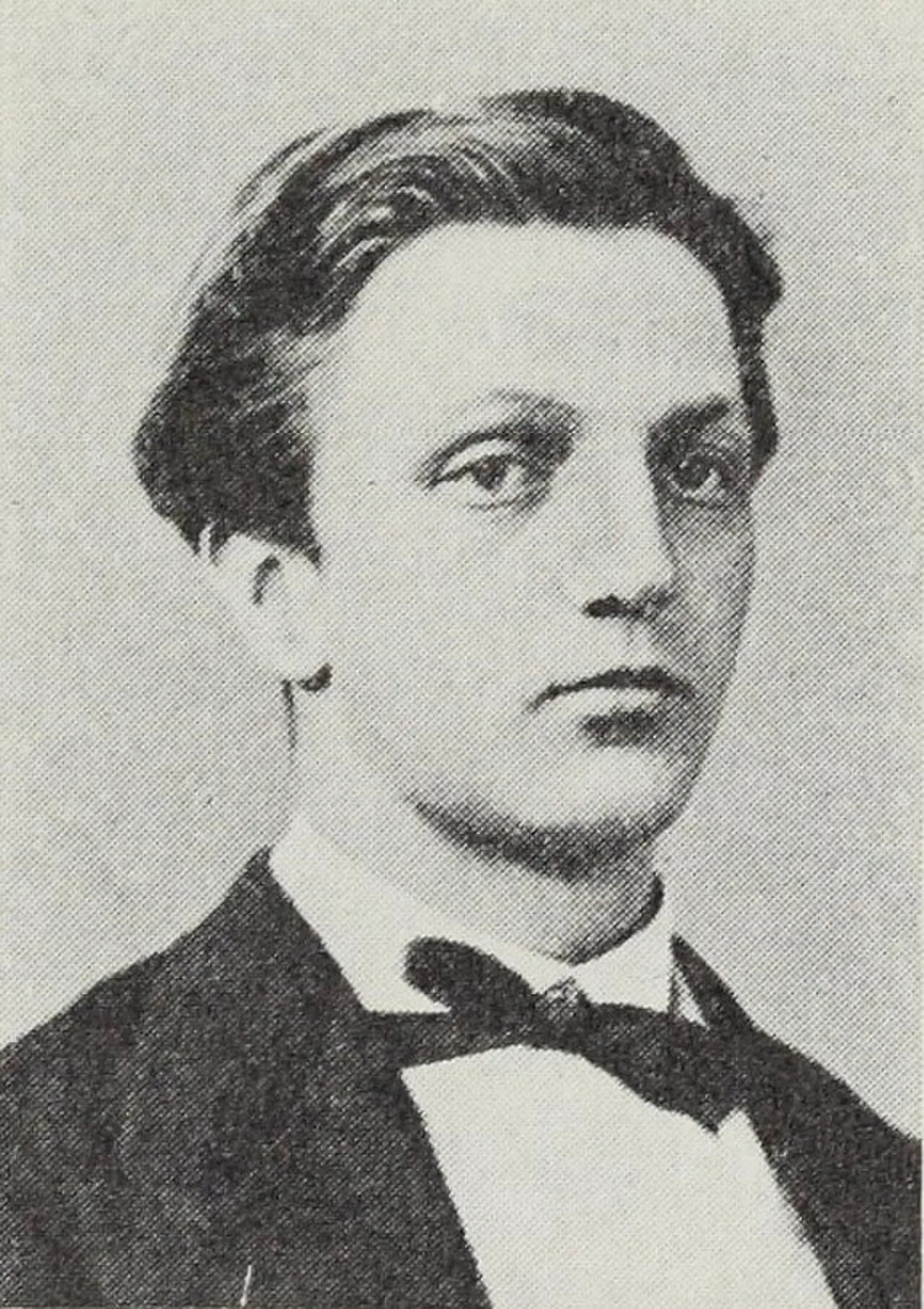 Porträt von George Wegner (1847–1881) – Gedenkseite