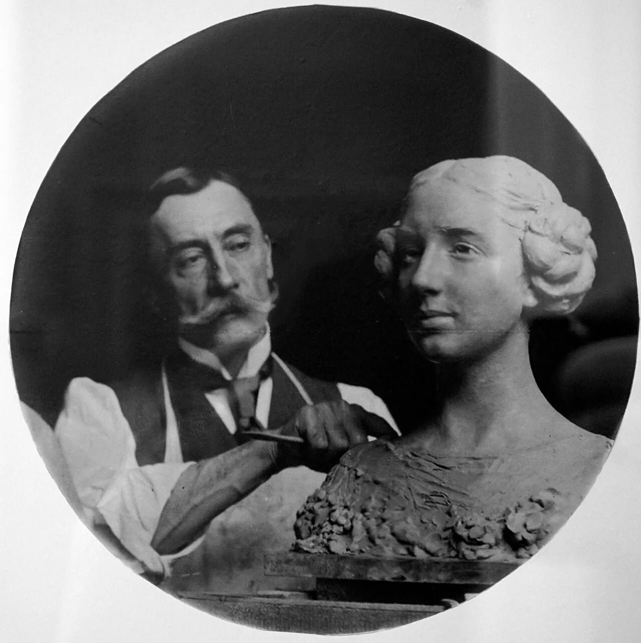 Portrait of Ernest Dagonet (1856–1926) – memorial page