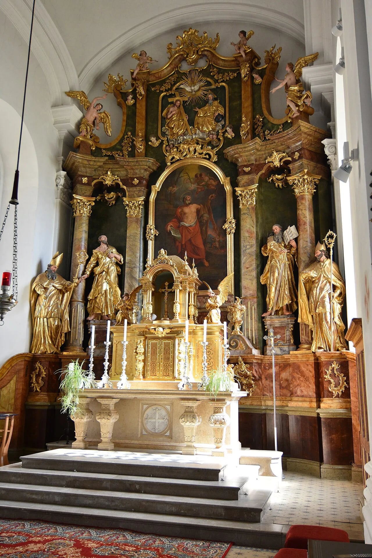 Porträt von Philipp Jakob Straub (1706–1774) – Gedenkseite