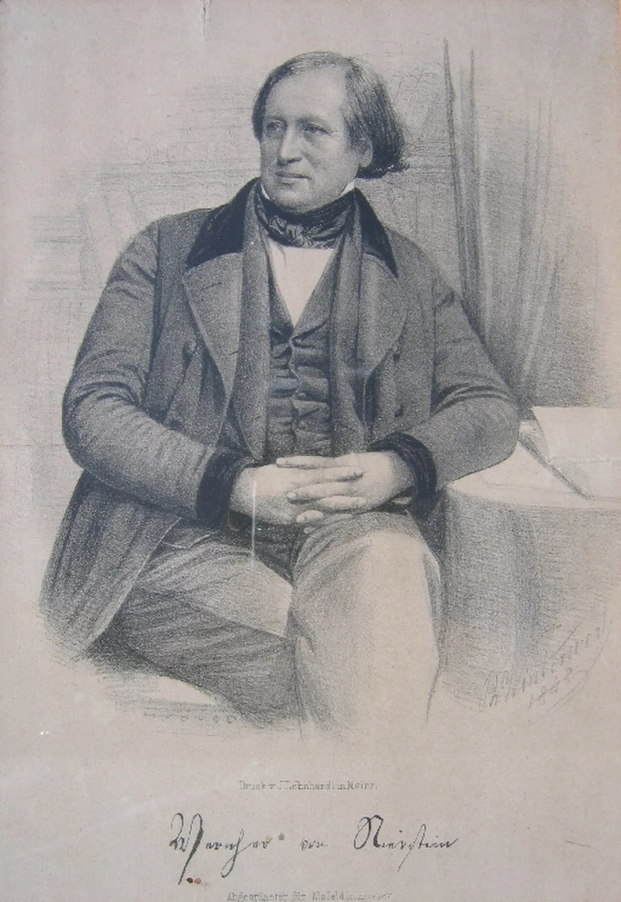 Portrait of Philipp Wilhelm Wernher (1802–1887) – memorial page