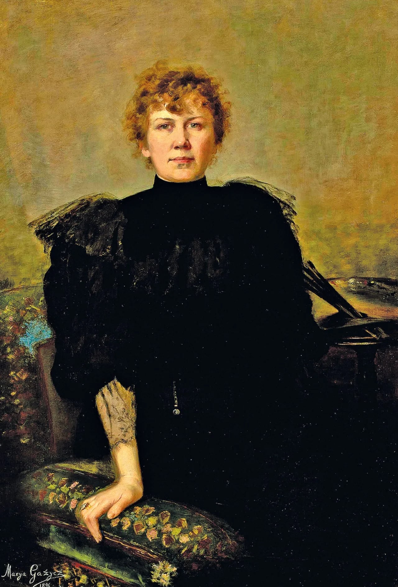 Porträt von Maria Gażycz (1860–1935) – Gedenkseite