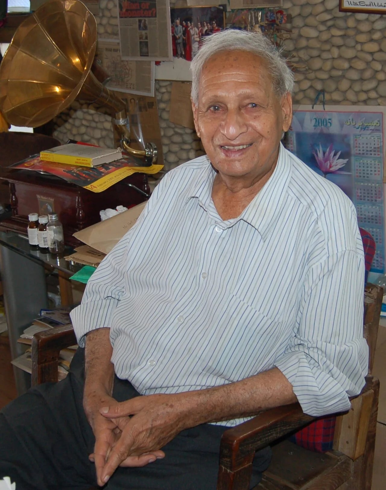 Porträt von Nek Chand Saini (1924–2015) – Gedenkseite