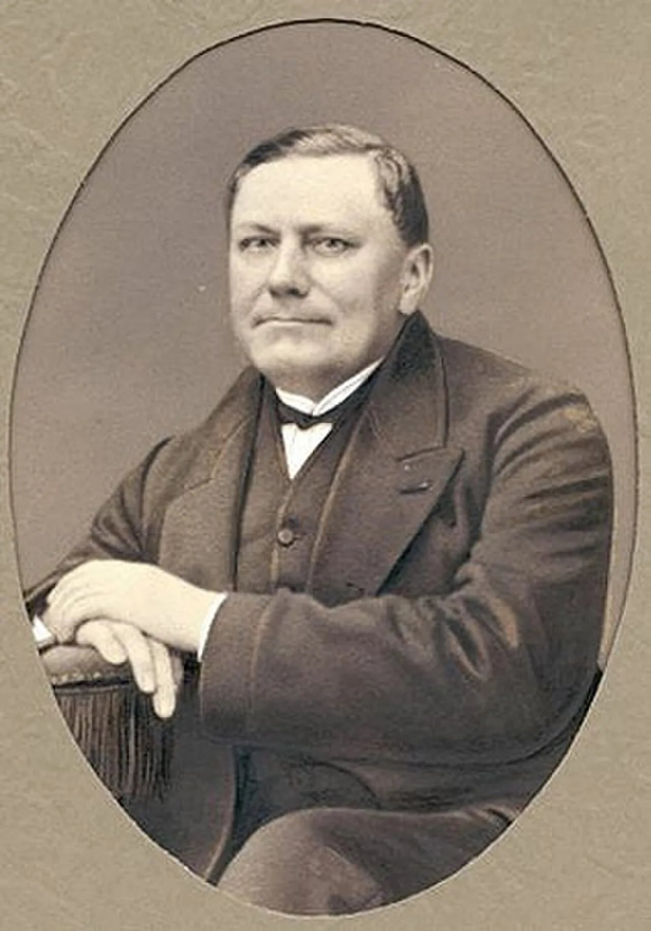 Porträt von Willem Engelbart Engelen (1817–1879) – Gedenkseite