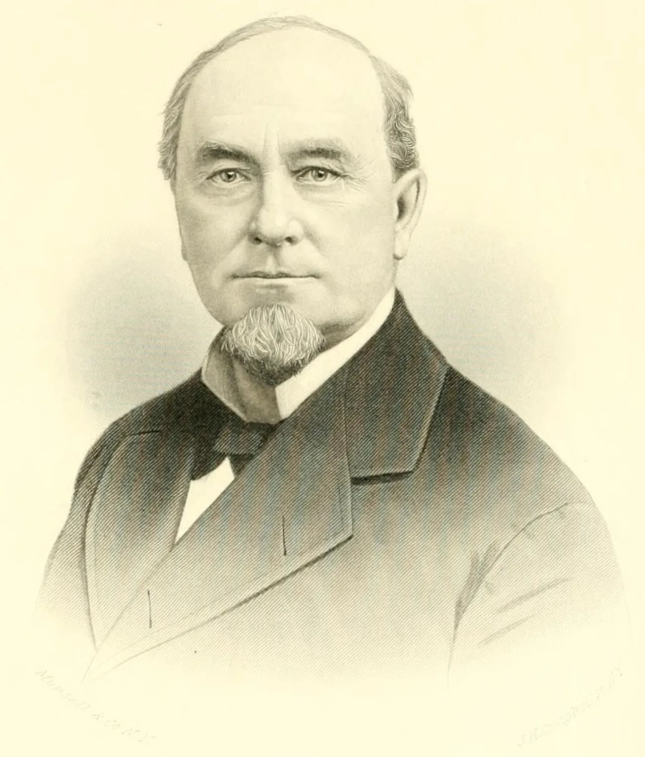 Porträt von Henry Titus Welles (1821–1898) – Gedenkseite