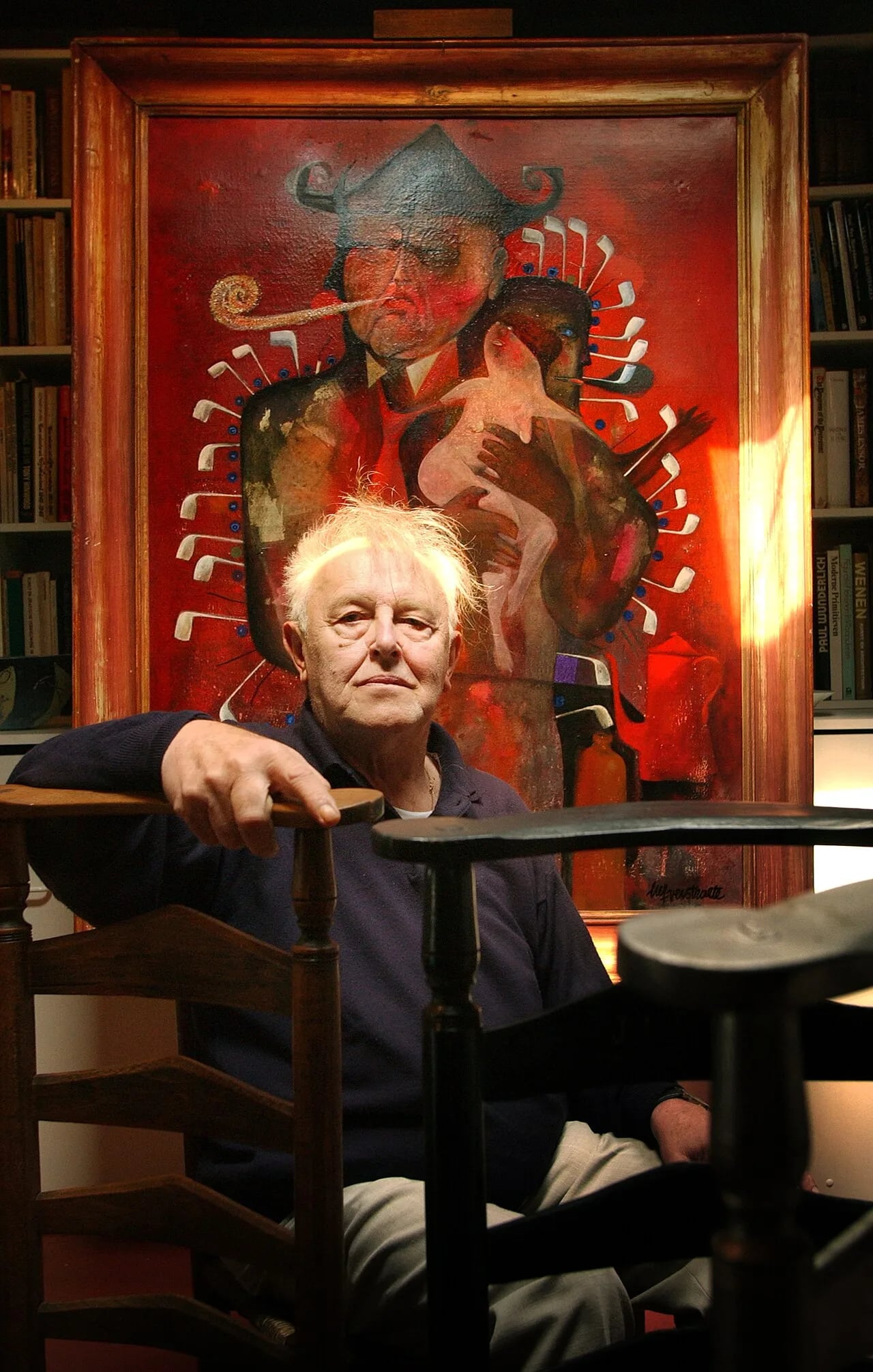 Porträt von Luc Verstraete (1928–2008) – Gedenkseite