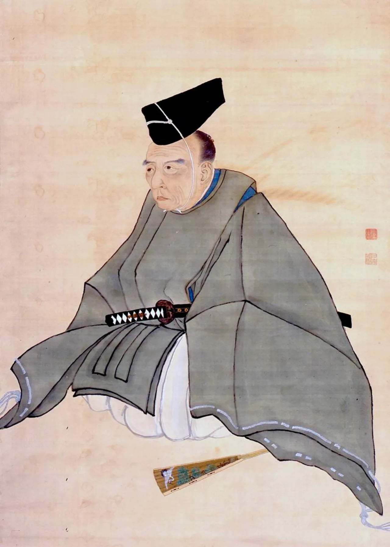 Porträt von Aizawa Seishisai (1782–1863) – Gedenkseite