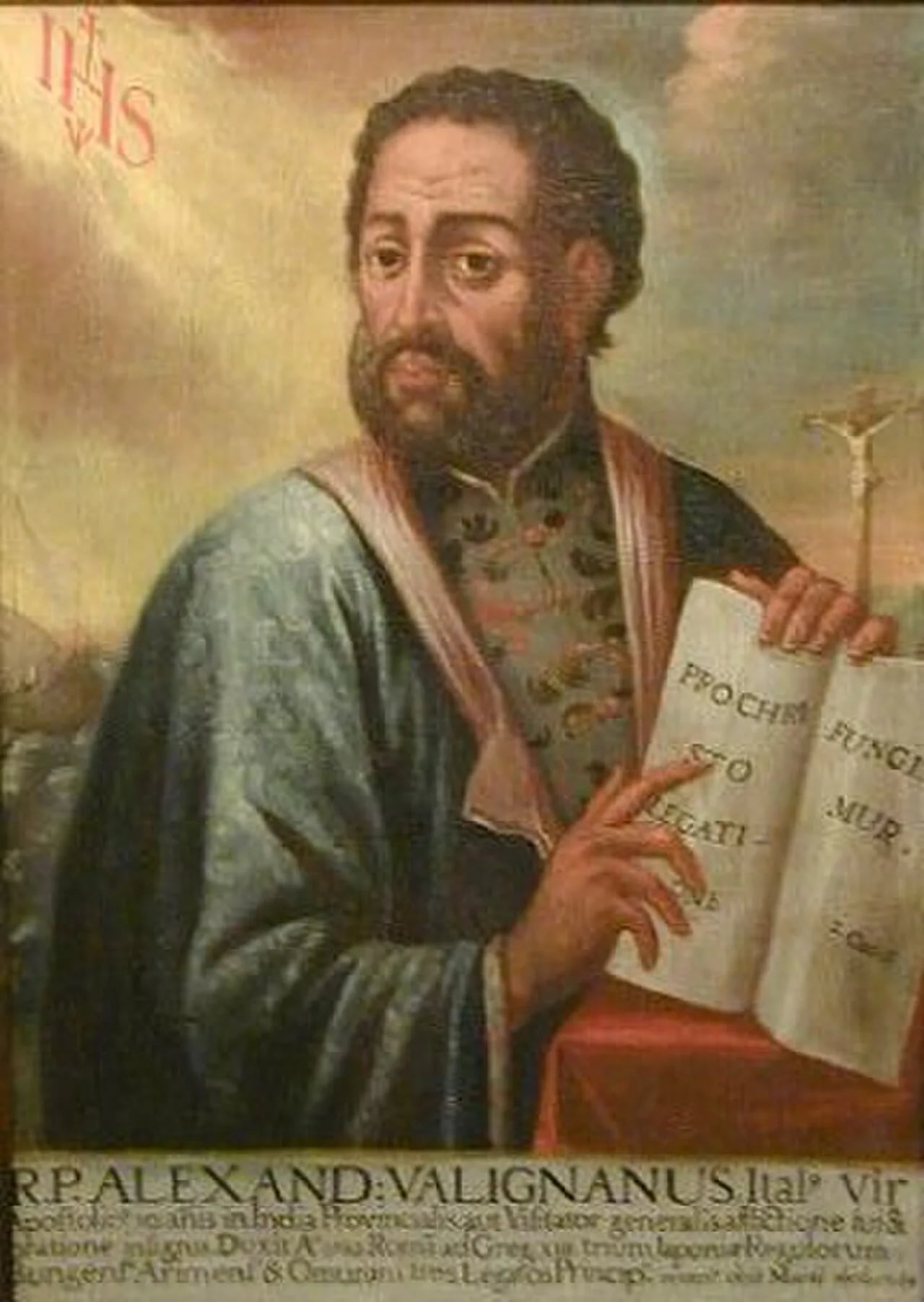 Portrait of Alessandro Valignano (1539–1606) – memorial page