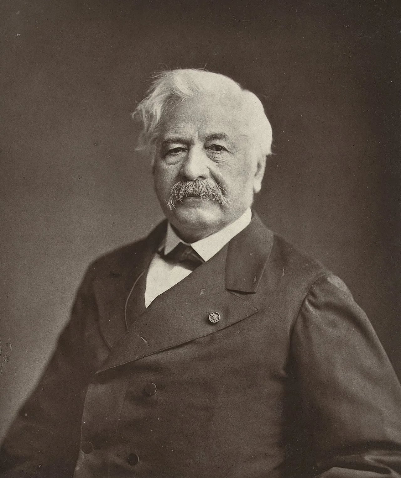 Porträt von Ferdinand de Lesseps (1805–1894) – Gedenkseite
