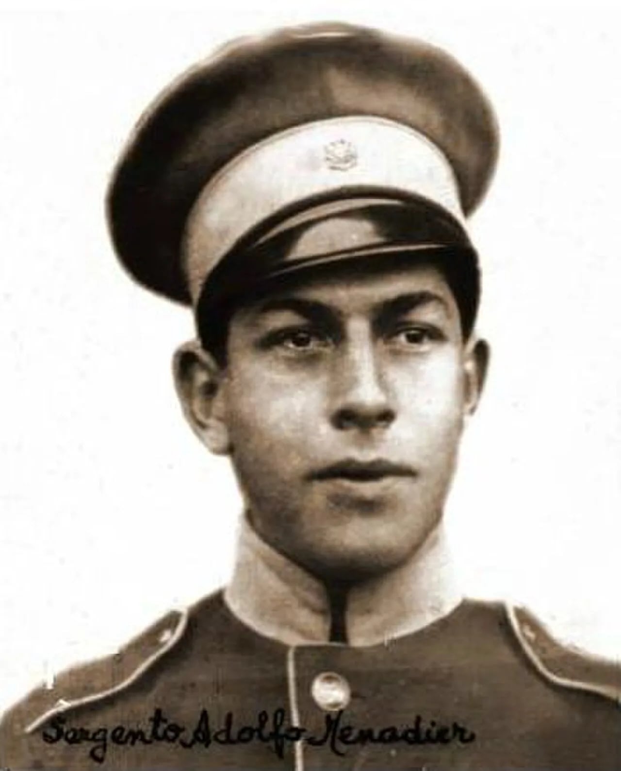 Portrait of Adolfo Menadier (1889–1914) – memorial page