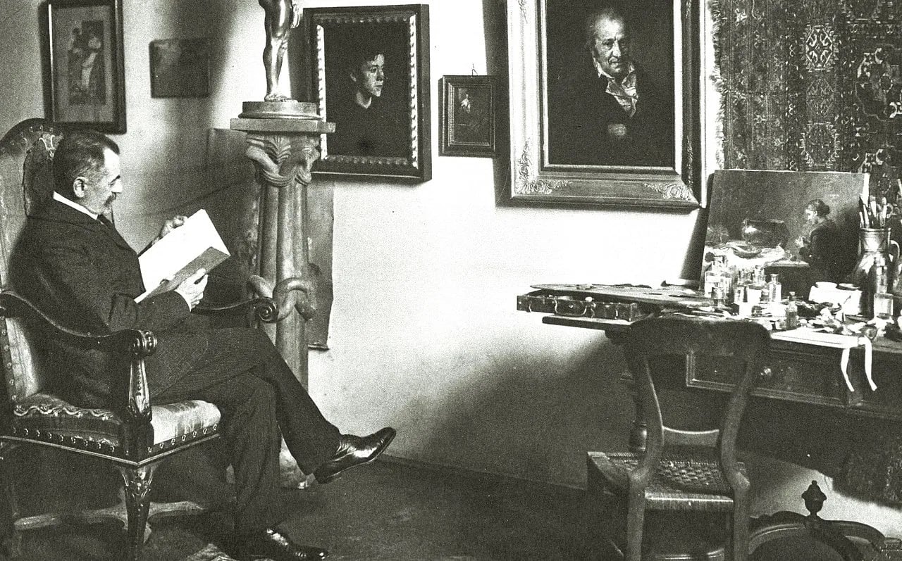 Portrait of Christian Maximilian Baer (1853–1911) – memorial page
