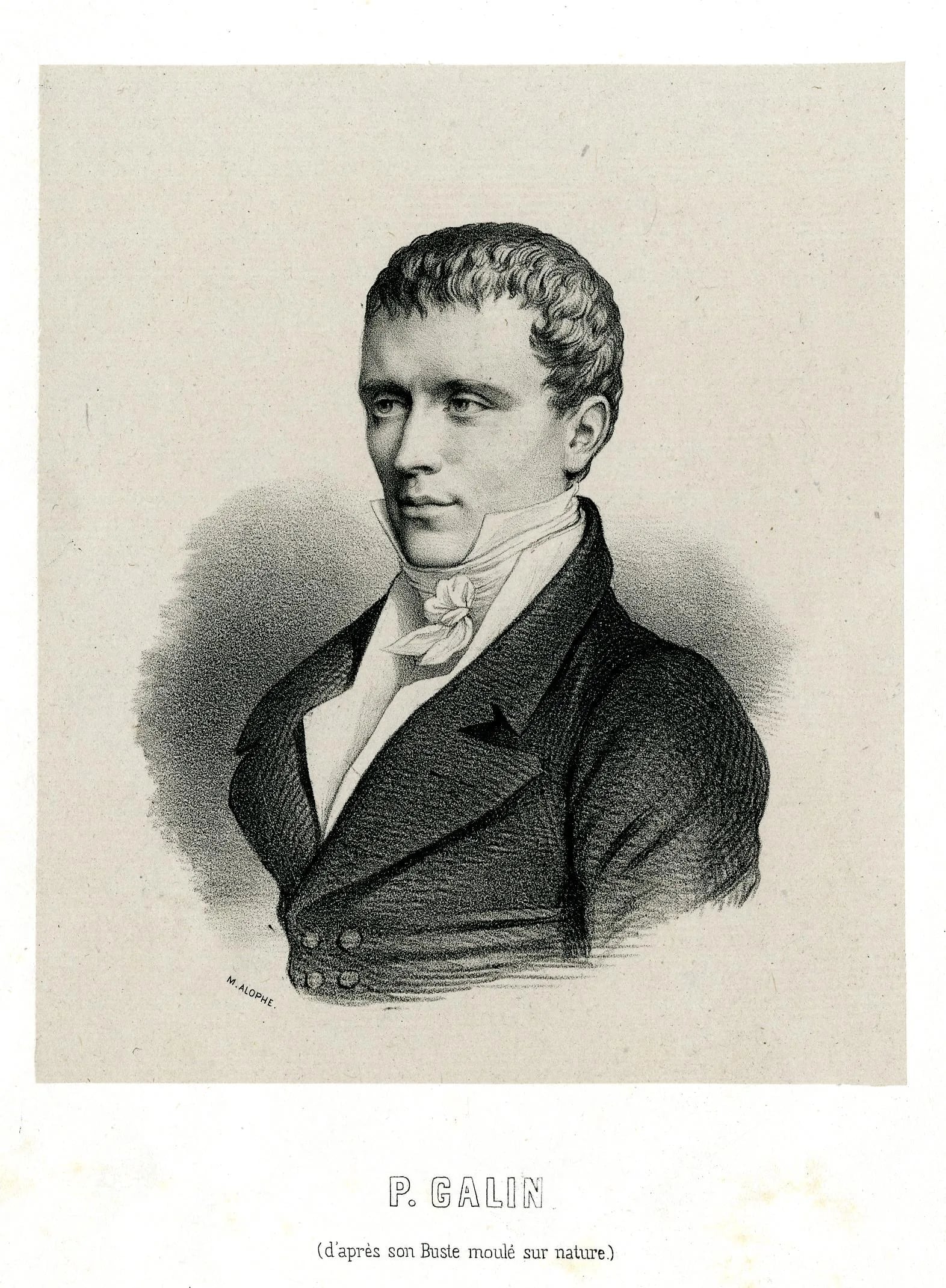 Portrait of Pierre Galin (1786–1821) – memorial page