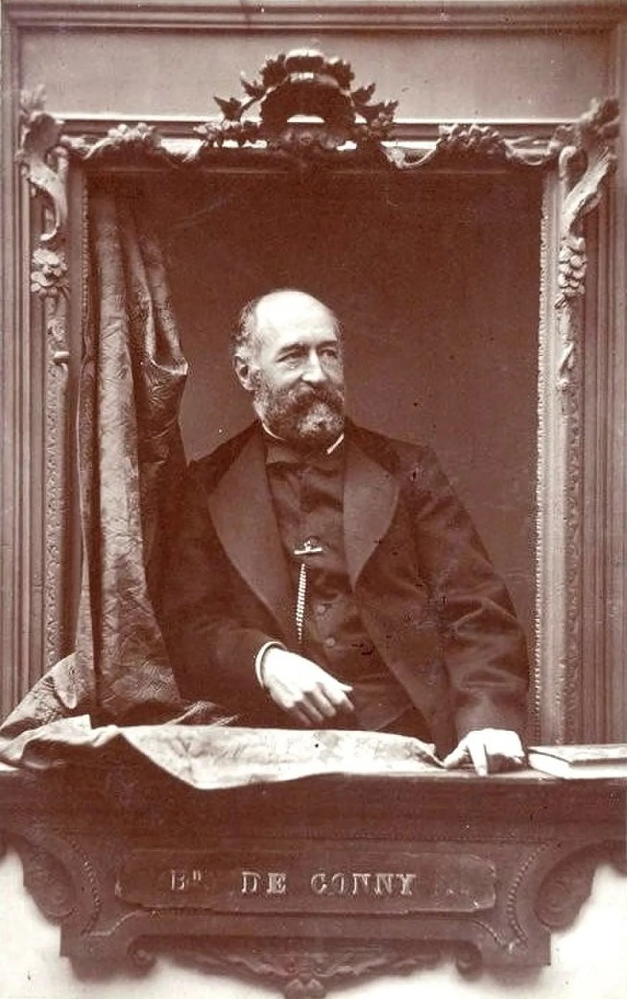 Porträt von Édouard de Conny (1818–1900) – Gedenkseite