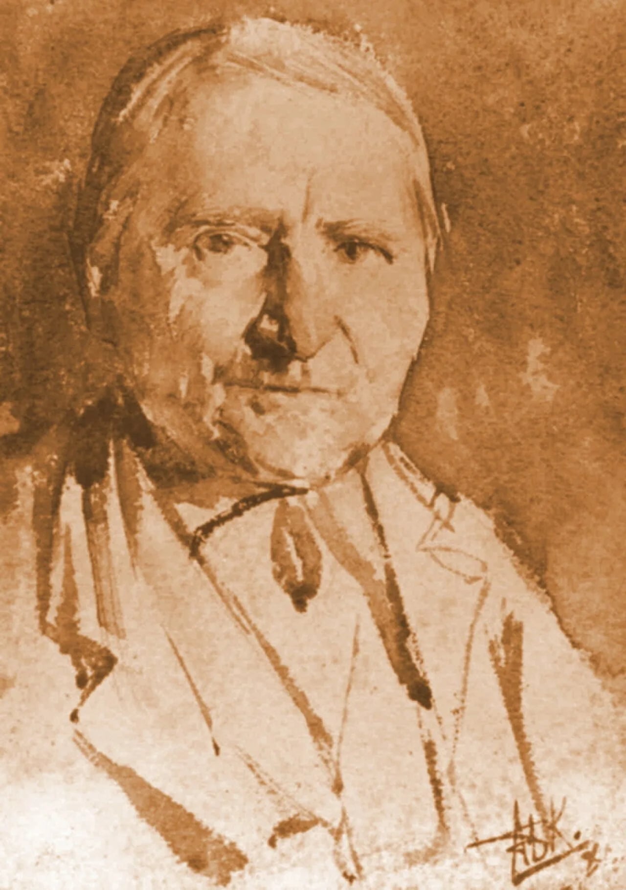 Portrait of Petrus Panken (1819–1904) – memorial page
