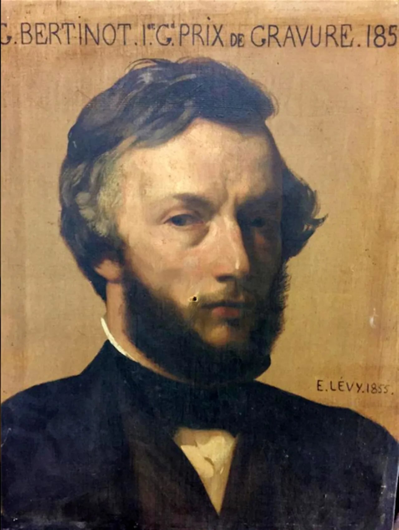 Portrait of Gustave Bertinot (1822–1888) – memorial page