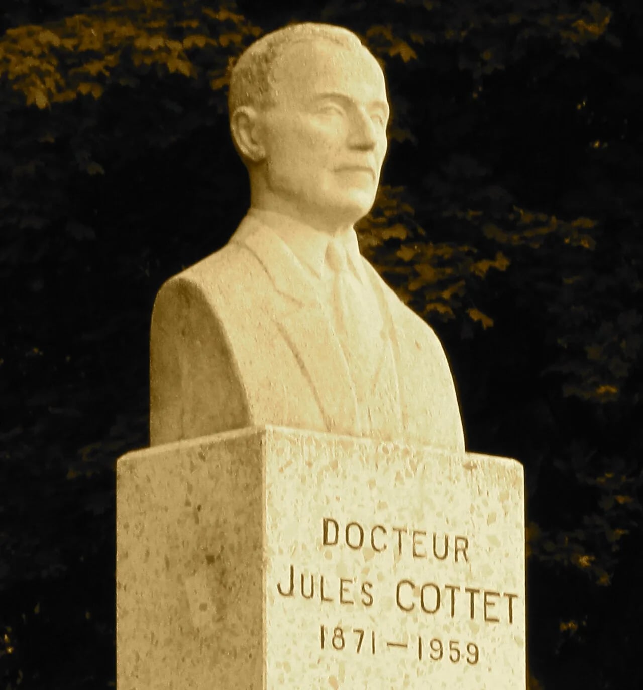 Porträt von Jules Cottet (1871–1959) – Gedenkseite