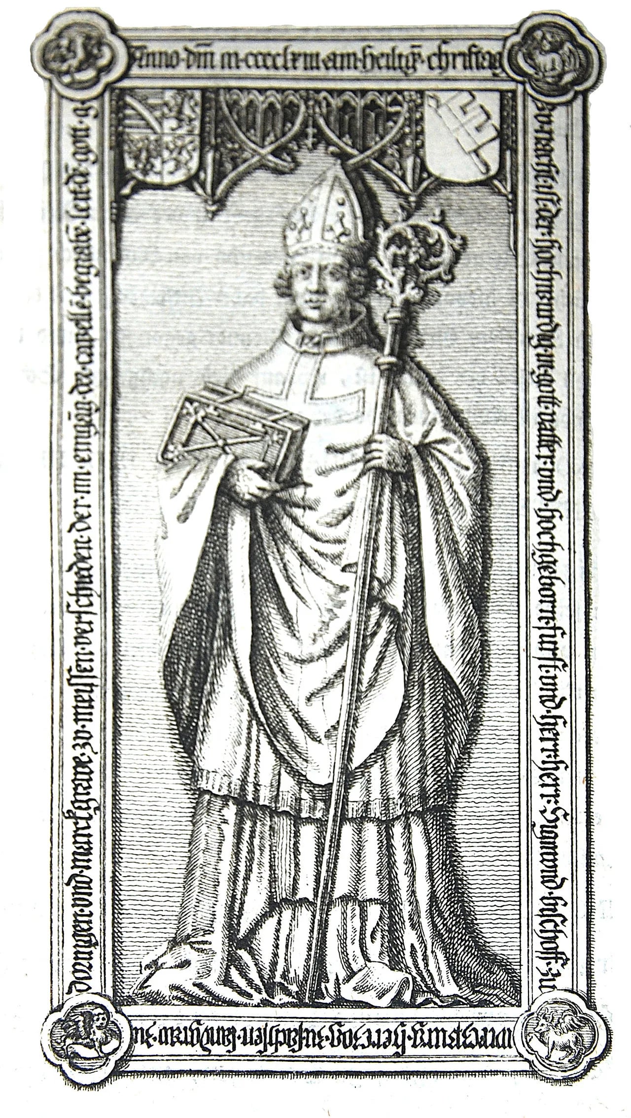 Porträt von Sigismund von Sachsen (1416–1471) – Gedenkseite