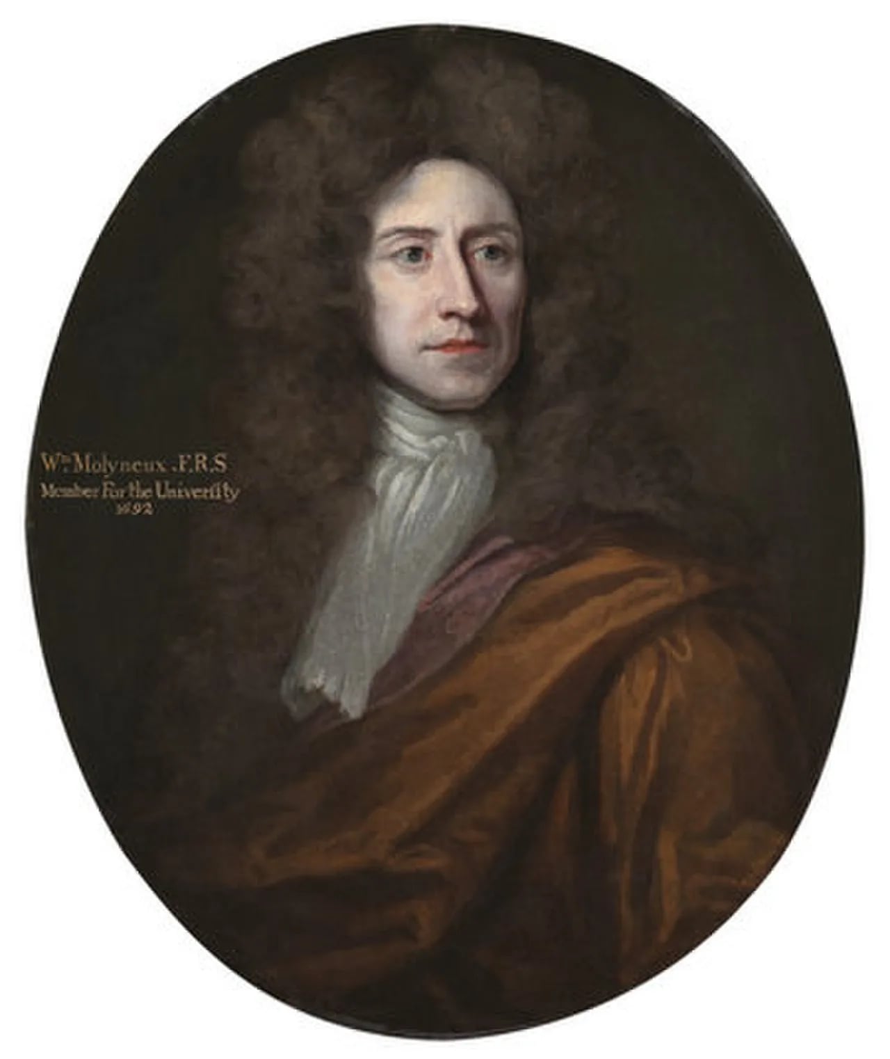 Portrait of William Molyneux (1656–1698) – memorial page