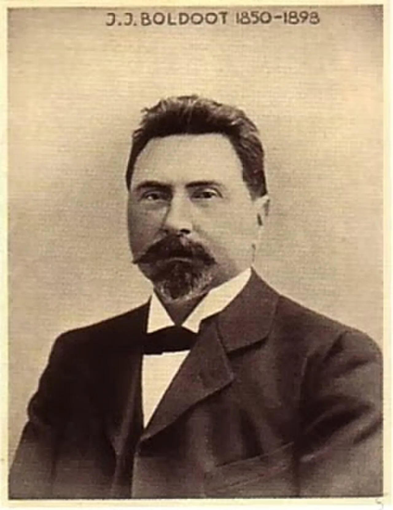 Portrait of Joannes Boldoot (1850–1898) – memorial page