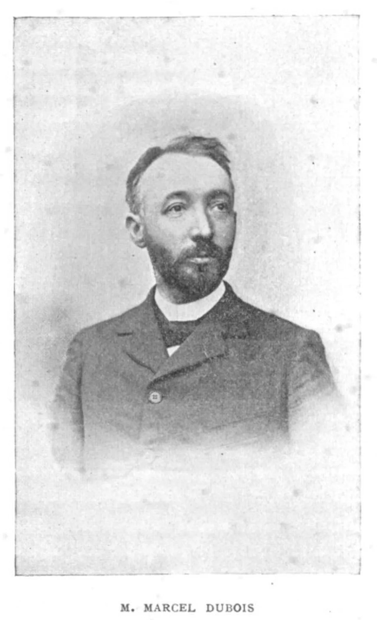 Portrait of Marcel Dubois (1856–1916) – memorial page