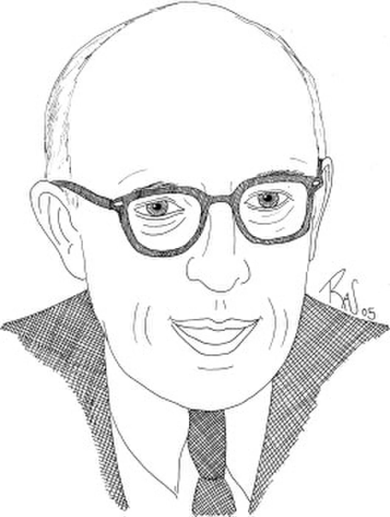 Porträt von René Dubos (1901–1982) – Gedenkseite