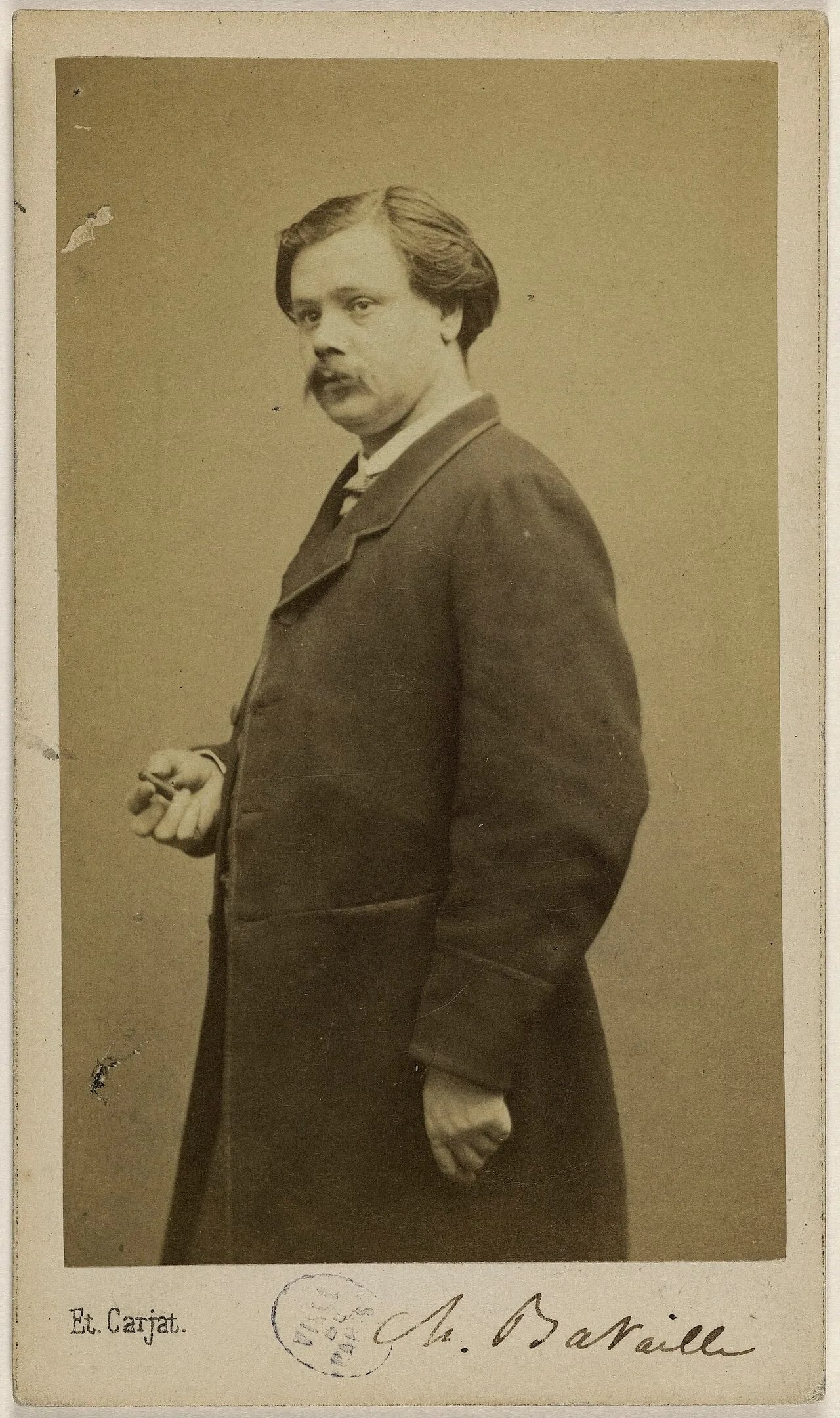 Portrait of Charles Bataille (1828–1868) – memorial page