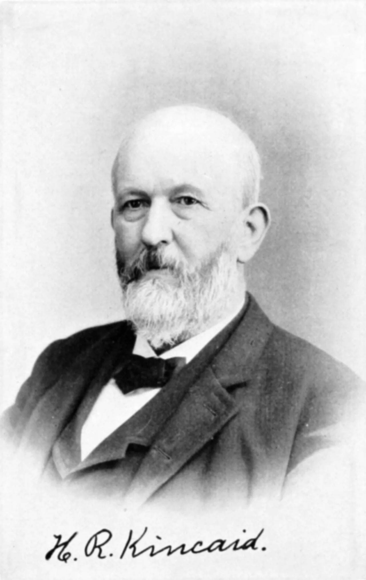 Portrait of Harrison R. Kincaid (1836–1920) – memorial page