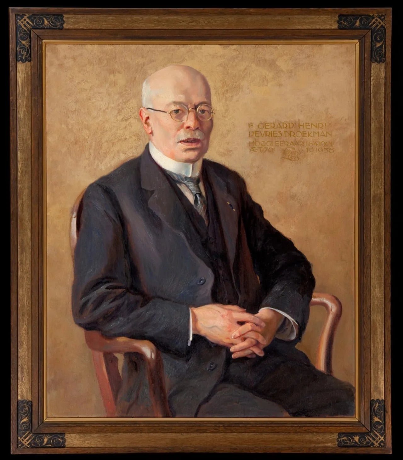 Portrait of Gerard Henri de Vries Broekman (1866–1954) – memorial page