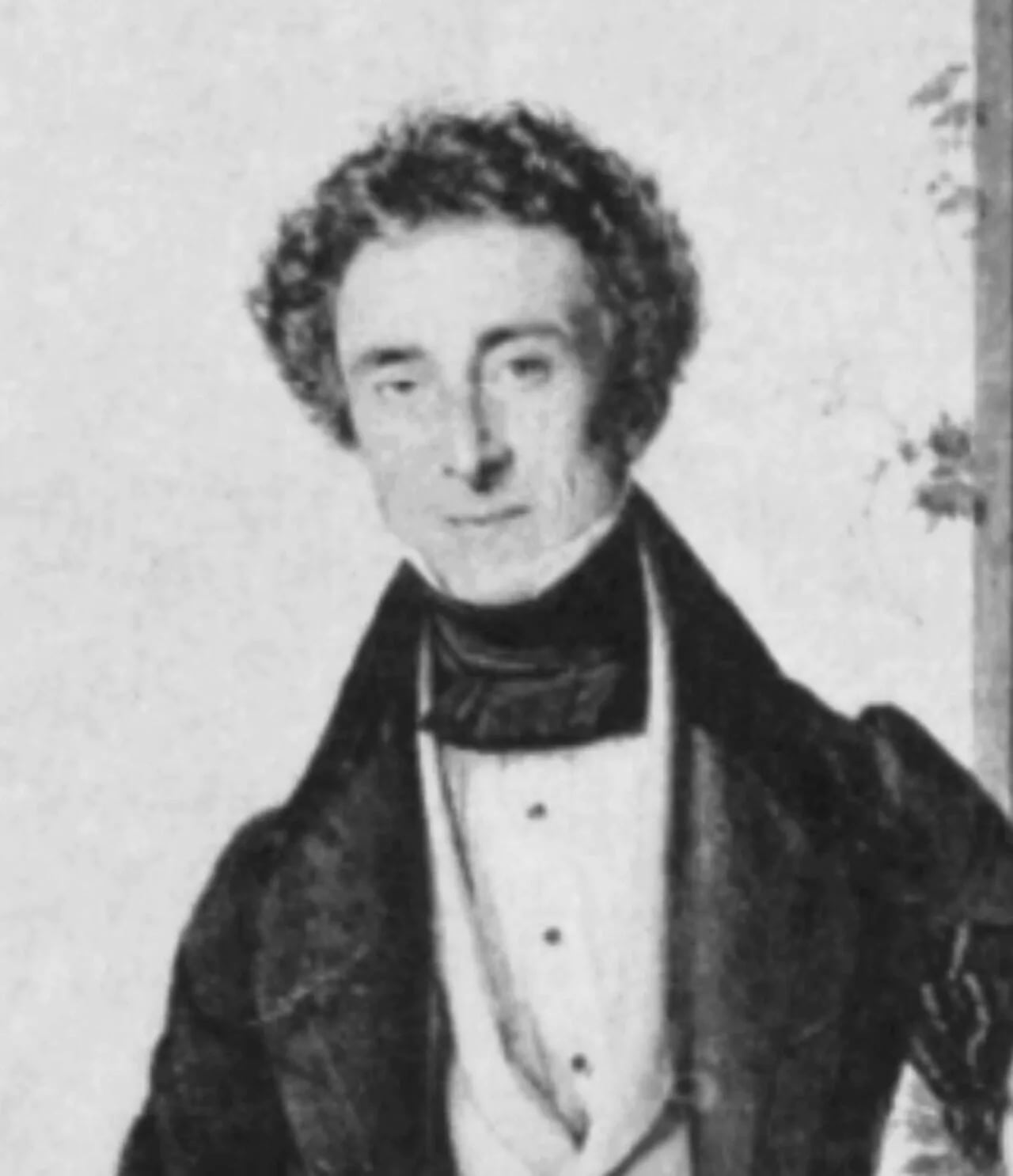 Porträt von Justus Carl Wilhelm Ruperti (1791–1861) – Gedenkseite