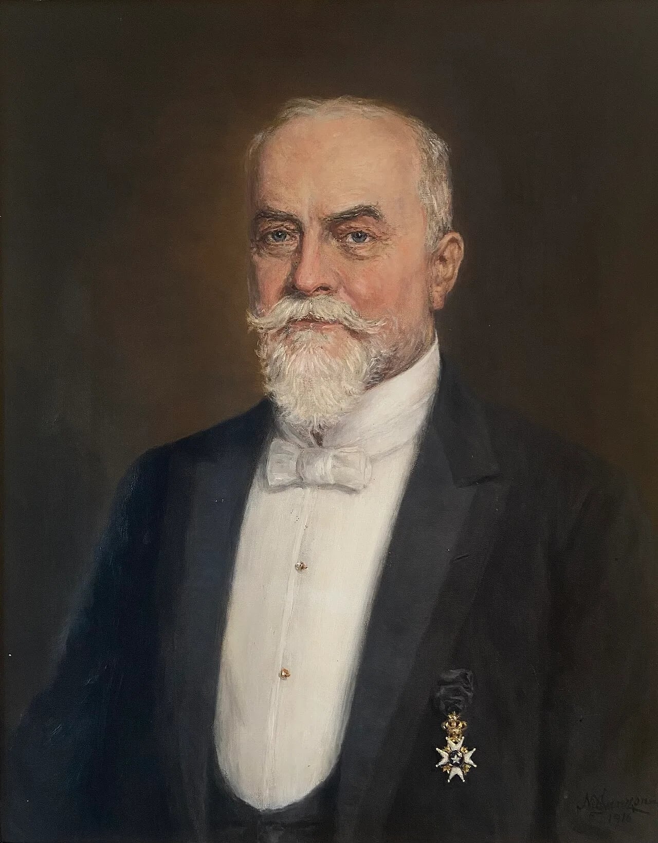Portrait of Henrik Enell (1850–1929) – memorial page