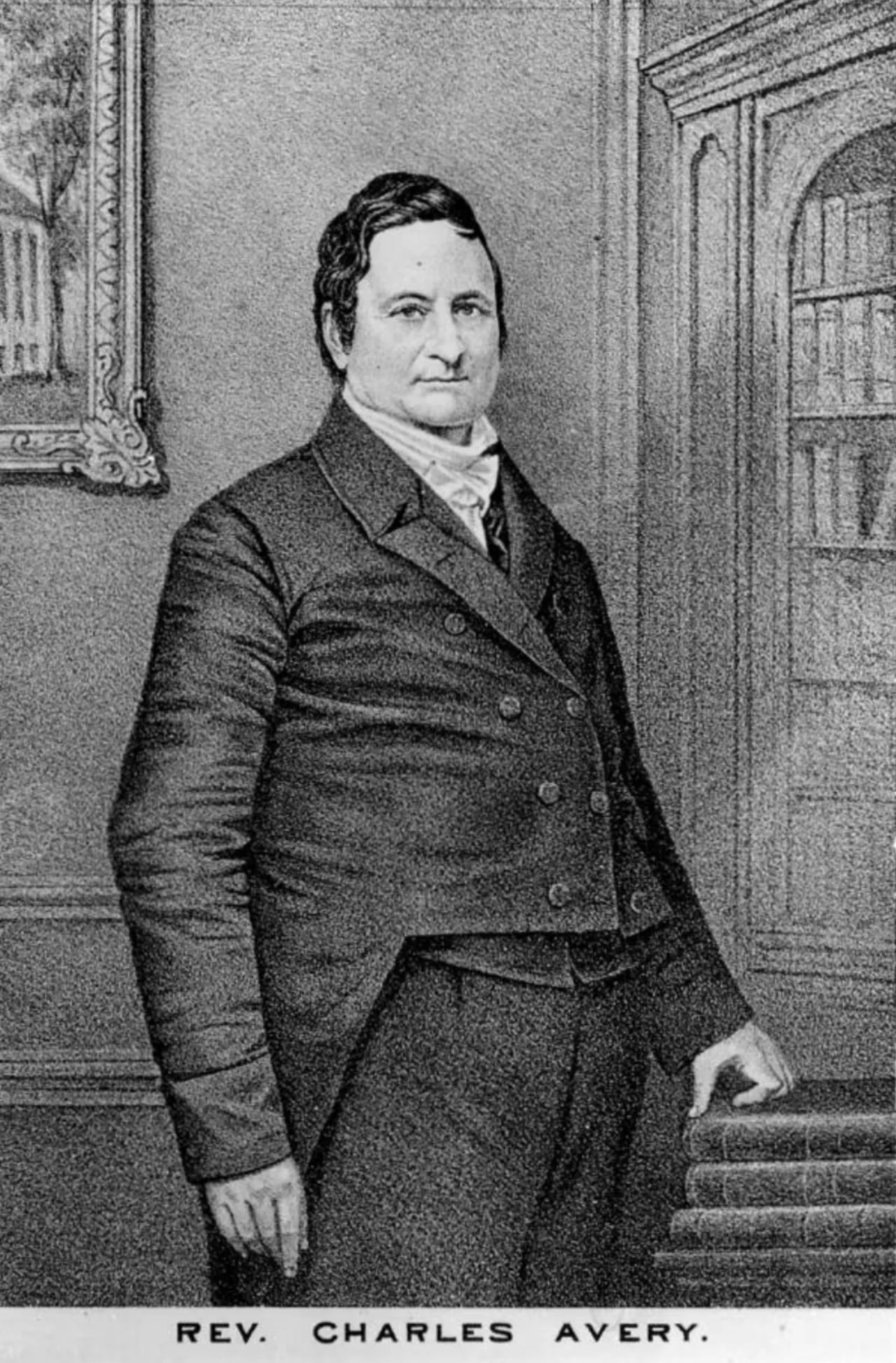 Portrait of Charles Avery (1784–1858) – memorial page