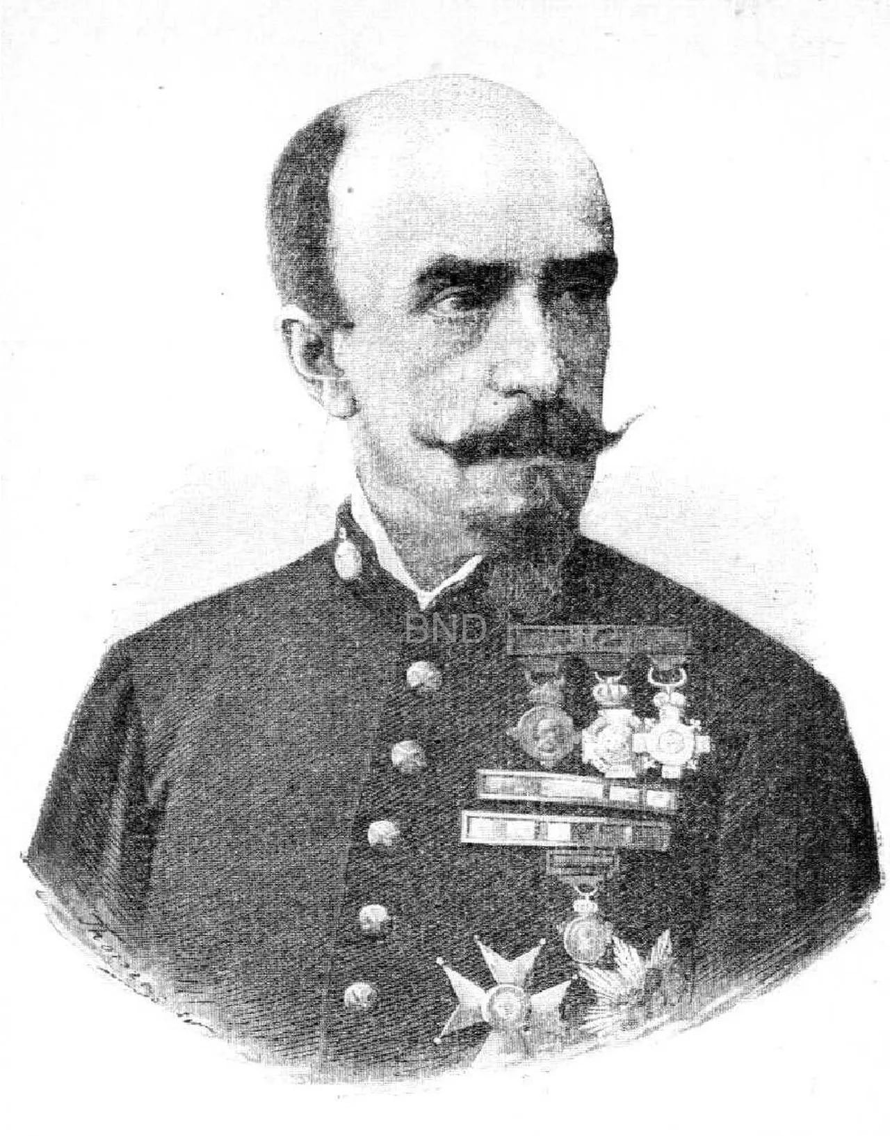 Porträt von Antonio Brea (1834–1898) – Gedenkseite