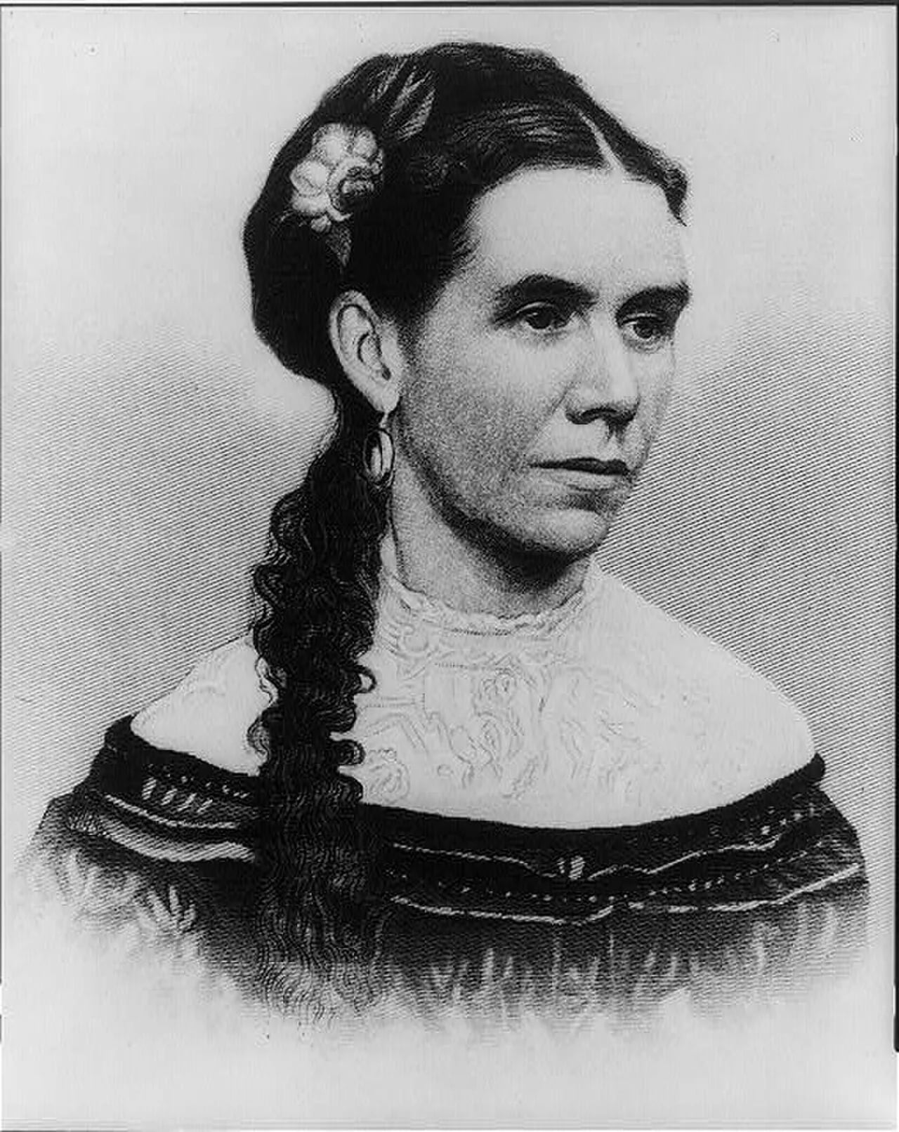 Portrait of Martha Johnson Patterson (1828–1901) – memorial page